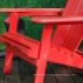 Beweglicher faltbarer roter Adirondack Stuhl